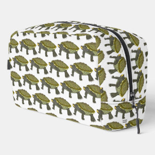 Terrapin (Muster weiß) - Dopp Kit Waschbeutel