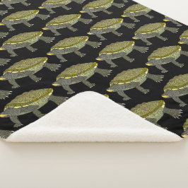 Terrapin (Musterdecke) - Sherpa-Decke Sherpadecke