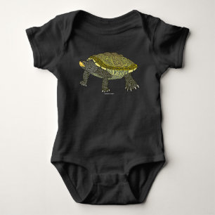 Terrapin (schwarz) - Babys Bodysuit Baby Strampler