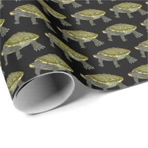 Terrapin (schwarz) - Geschenkpapier