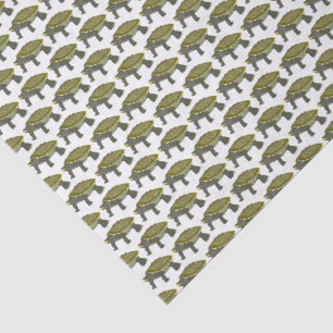 Terrapin (weiß) - Seidenpapier