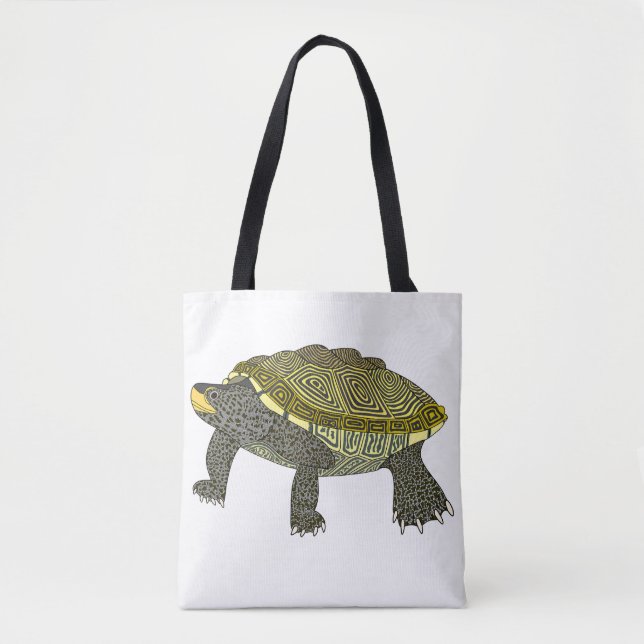 Terrapin (weiß) - Tragetasche (Vorderseite)