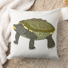 Terrapin (white) - Pillow Kissen