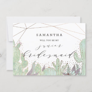 Terrarium Cactus Junior Bridesmaid Vorschlag