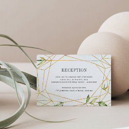 Terrarium Empfang Card Begleitkarte