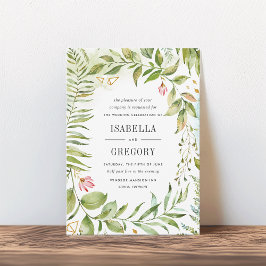 Terrarium Wedding Einladung