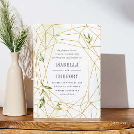 Terrarium Wedding Einladung