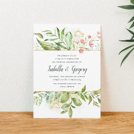 Terrarium Wedding Einladung