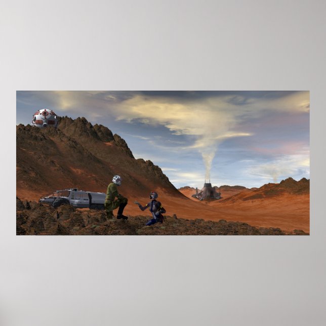 terrasierend poster (Vorne)