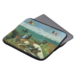 Terrasse am Meer von Claude Monet Laptopschutzhülle