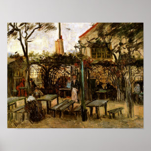 Terrasse des Cafe Montmartre (F238)Van Gogh Fine A Poster