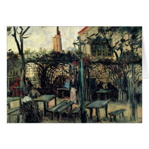 Terrasse des Cafés am Montmartre La Guinguette