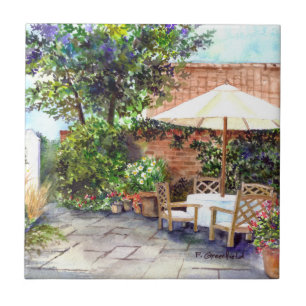 Terrasse des Manor House, York Fliese