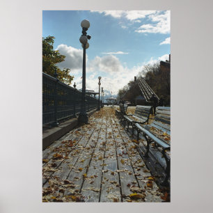 Terrasse Dufferin, Quebec, Kanada Poster