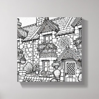 Terrasse House #50 Leinwanddruck