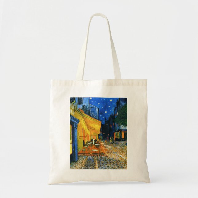 Terrasse-Taschen-Tasche Van Gogh Café Tragetasche (Vorne)