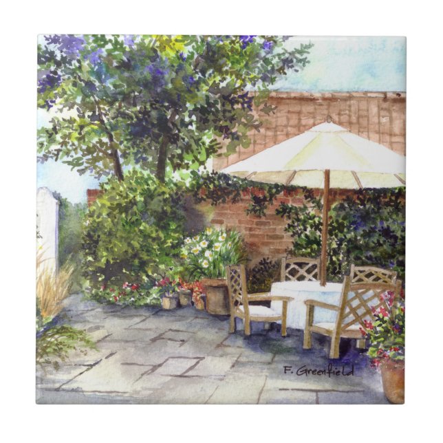 Terrasse The Manor House, York Fliese (Vorderseite)