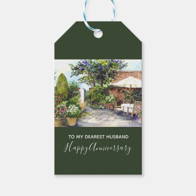 Terrasse The Manor House, York Geschenkanhänger (Vorderseite)