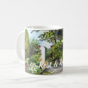 Terrasse The Manor House, York Kaffeetasse