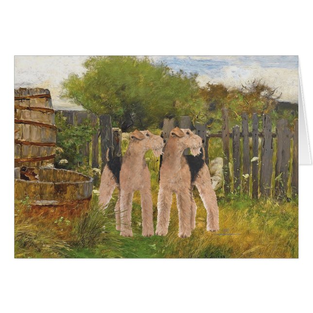 Terrassen auf dem Bauernhof (Vorderseite (Horizontal))