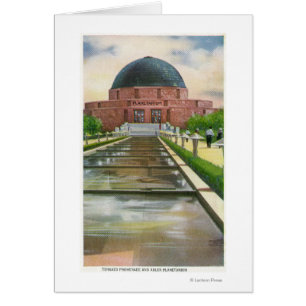 Terrazo Promenaden-Ansicht von Adler Planetarium