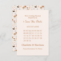 Terrazzo Abstrakt Modern Earthy Wedding