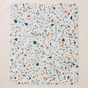 Terrazzo-Boden Marmor nahtlos handgefertigtes Must Sherpadecke