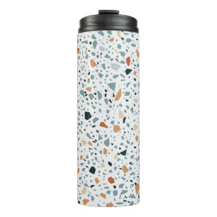 Terrazzo-Boden Marmor nahtlos handgefertigtes Must Thermosbecher