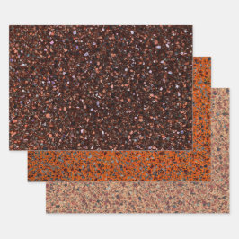 Terrazzo Gestern und Heute Geschenkpapier Set