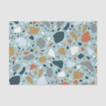 Terrazzo in Blau