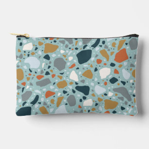 Terrazzo in Blau Zubehörtasche