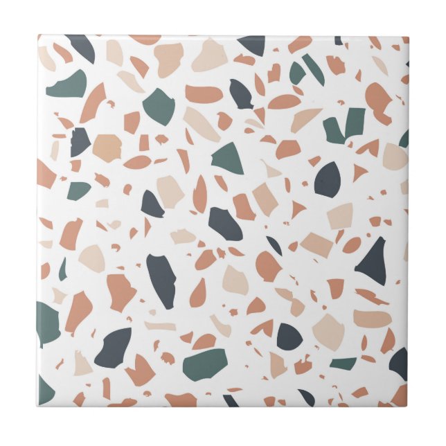 Terrazzo Keramik Tile Fliese (Vorderseite)