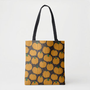 Terrazzo Kürbis, Herbst Vintage Muster.