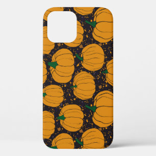 Terrazzo Kürbis, Herbst Vintage Muster. Case-Mate iPhone Hülle