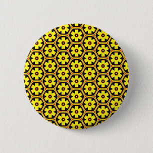 Terrazzo Muster Button