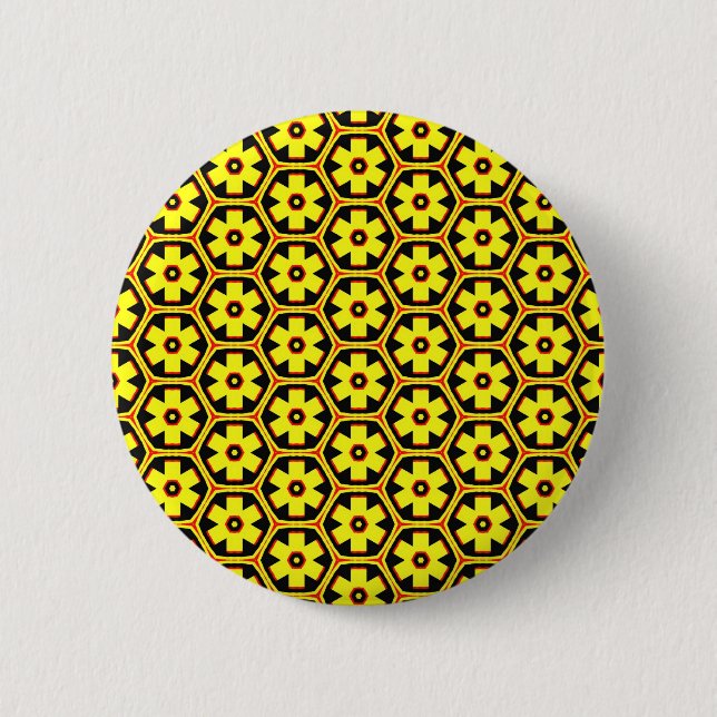 Terrazzo Muster Button (Vorderseite)