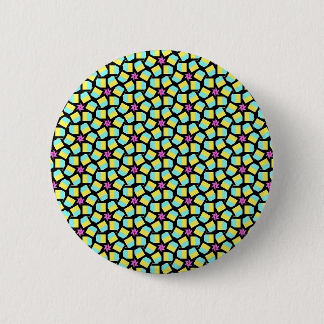 Terrazzo Muster Button (Vorderseite)