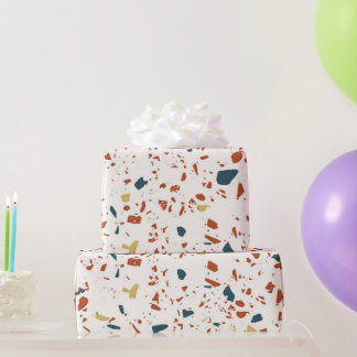 Terrazzo Muster Geschenkpapier