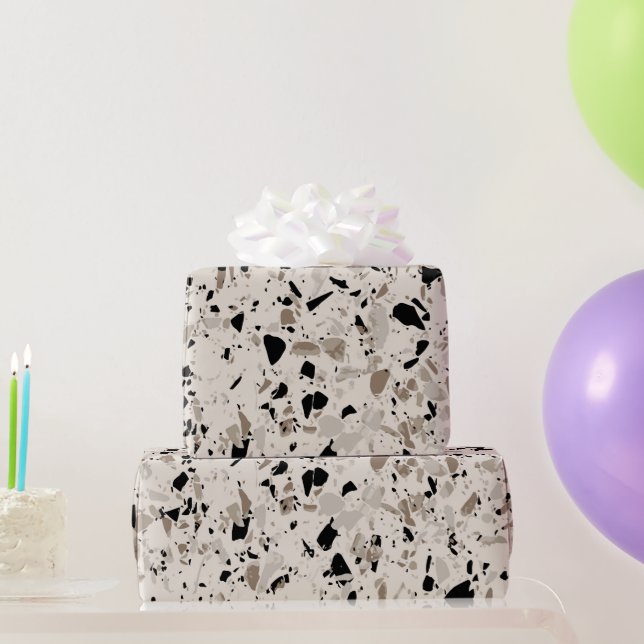 Terrazzo Muster Geschenkpapier (Partygeschenke)