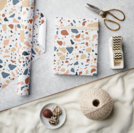 Terrazzo Muster Geschenkpapier