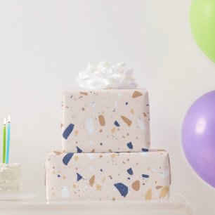 Terrazzo Muster Geschenkpapier