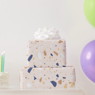 Terrazzo Muster Geschenkpapier