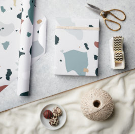 Terrazzo Muster Geschenkpapier