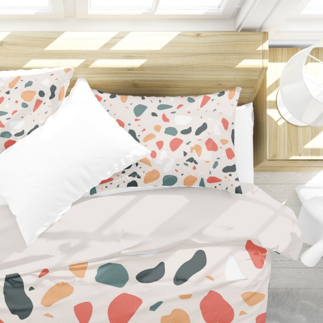 Terrazzo Muster Kissenbezug (Terrazzo Pattern Pillow)