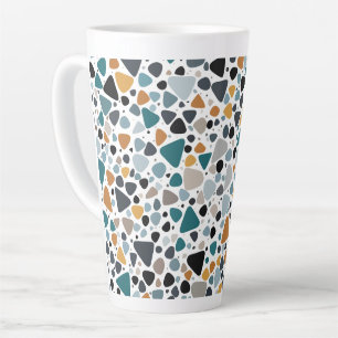 Terrazzo Muster Milchtasse