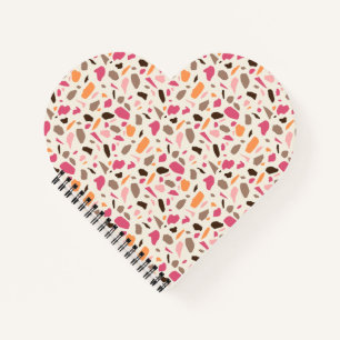 Terrazzo Muster Notizbuch