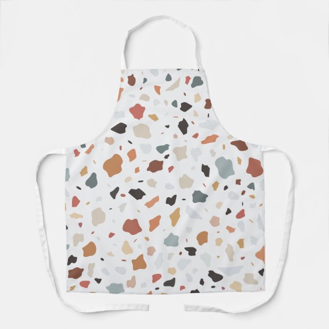 Terrazzo Muster Schürze (Vorderseite)