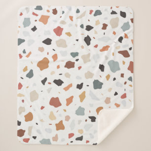 Terrazzo Muster Sherpadecke