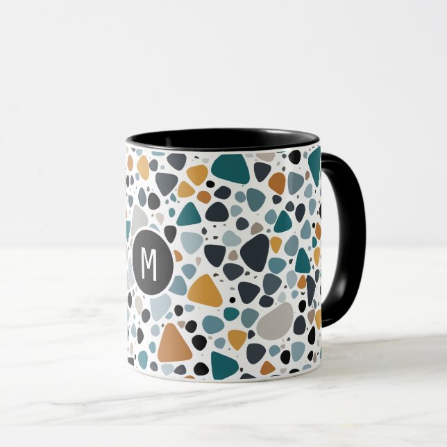 Terrazzo Muster Tasse (VorderseiteRechts)