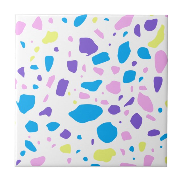 TERRAZZO PATTERN HOMEDECOR BACKSPLASH Keramik Tile Fliese (Vorderseite)